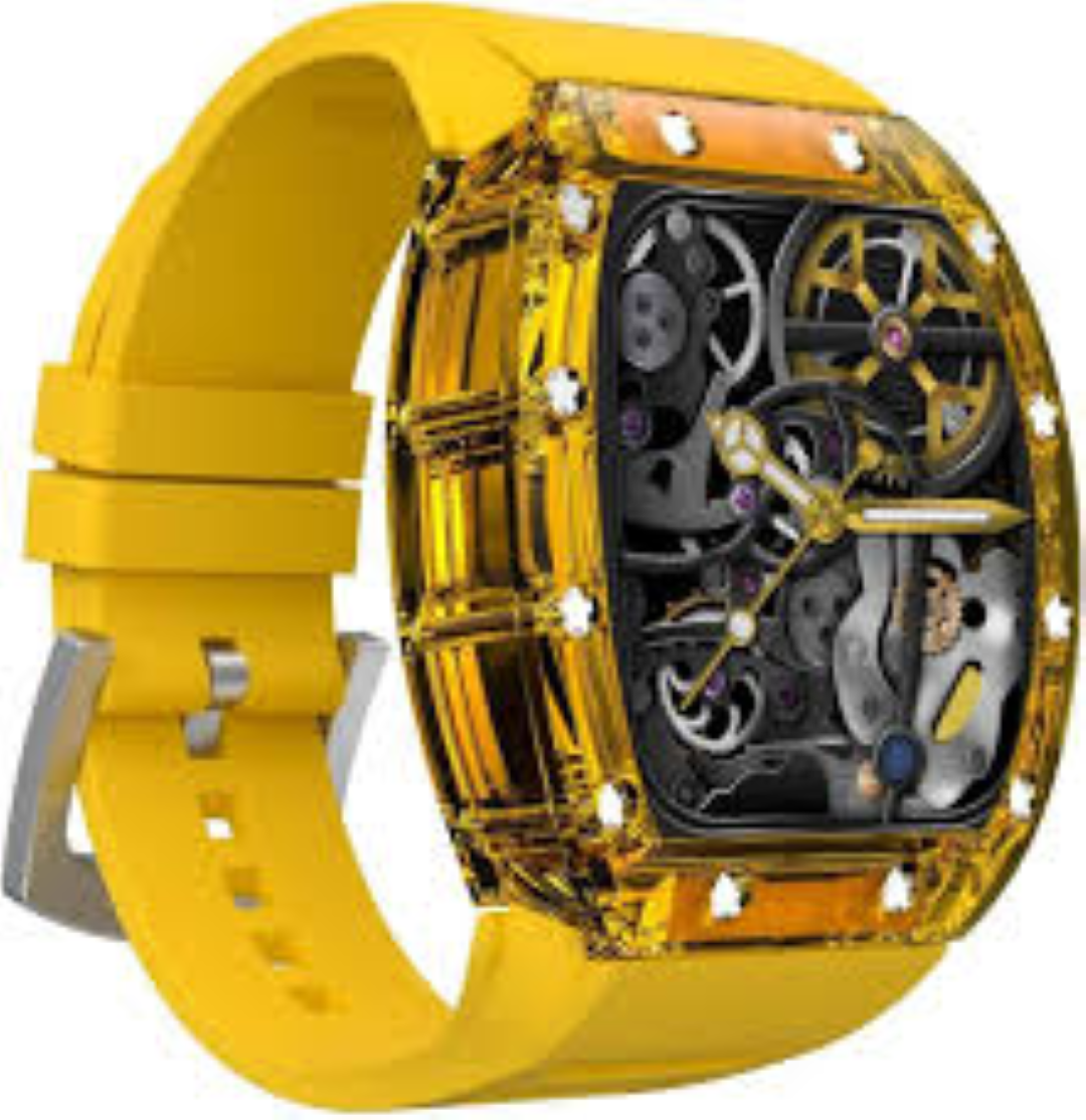 GREEN LION CARLOS SANTOS SMART WATCH YELLOW